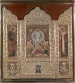 Икона-складень лейб-гвардии Преображенского полка - Преображение Господа нашего Иисуса Христа