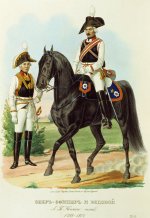 Обер-офицер и рядовой Лейб-Гвардии Конного полка в 1798-1801 гг.