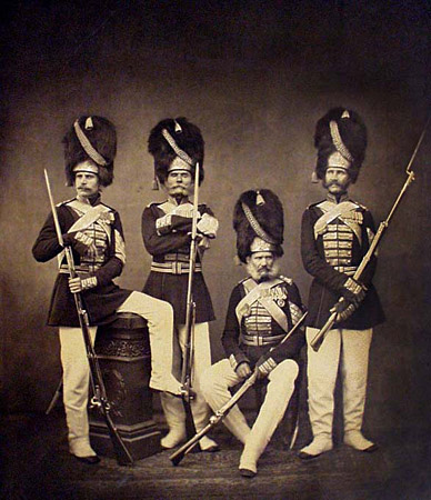 Гренадеры. Фото конца 19 века.