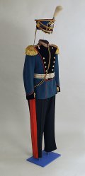 Парадная офицерская форма гвардейского конного артиллериста, 1907-1917 гг.