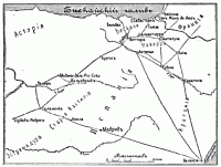 План сражения при Виттории 21 июня 1813 г., на р. Садорр, притоке р. Эбро.