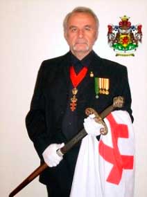 Великий Приор Российский Верховного Рыцарского (Военного) Ордена Иерусалимского Храма (Ordo Supremus Mlitaris.Templi Hierosolymitani, O.S.M.T.H.) Владимир Петрович Багаев.