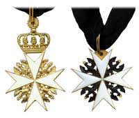 Кресты рыцарей справедливости и милосердия Прусского Королевского Ордена Иоаннитов