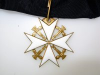 Орденский знак протестантского Ордена иоаннитов в Швеции