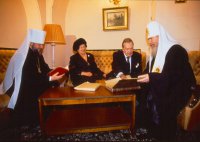 Встреча Великого Князя Владимира Кирилловича и Патриарха Алексия II