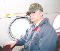 Автор В. Акунов пролетая над землей Чингисхана...