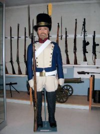 Шведский солдат времен войны