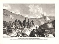 Позиция у Араб-Конак. Осмотр позиции 20ноября 1877 г. генералом Гурко.