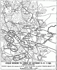 Схема 1 боя у д.д. Антонойцы-Улечеллы 10-11 сентября 1915 г.