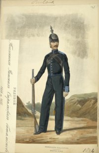 Рядовой Финского стрелкового батальона в 1853-54 гг.