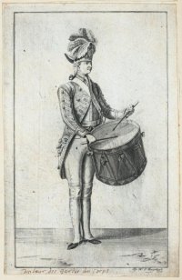 Барабанщик Гвардейского корпуса в 1795 г.