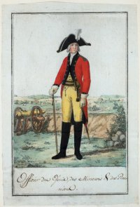 Офицер инженерных, минерных и пионерных частей. 1795 г.