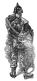 Немецкий солдат времен Франко-Германская война 1870-71 гг.