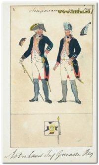 Астраханский гренадер в 1796 г.