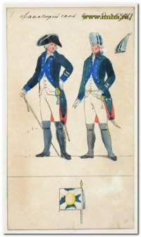 Фанагорийский гренадер в 1796 г.