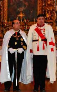 Великий Магистр современного Ордена Храма дом Фернандо ди Соуса Фонтес (Фонтиш)