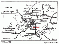 Диспозиция сражения при Шпихерне 6-го Августа 1870 г.