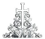 Крест надгробный