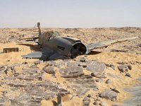 В Сахаре нашли британский истребитель Kittyhawk P-40