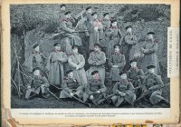 7-й Стрелковый полк. Групповая раскрашенная фотография