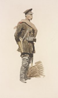 Русский фейерверкер в 1896 г.