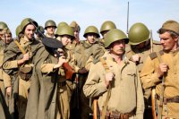 Военно-историческое мероприятие «На безымянной высоте», посвященное 69 годовщине освобождения Луганской области от немецко-фашистских захватчиков и Дню ветерана.  