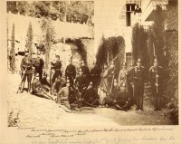 Фотография младших чинов 49-ого пехотного Брестского полка. 1882 г. (по подписи).