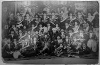 Хор трубачей 1-го Уманского казачьего полка. 1893 г. Карс.