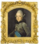 Портрет великого князя Павла Петровича (копия с работы Ж.Л. Вуаля).