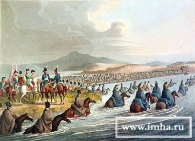Переправа Великой армии через неман в 1812 г. Кларк.