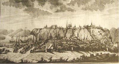 Вид г. Тобольска /по Г. Миллеру/