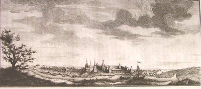 Вид г. Мангазеи /по Г. Миллеру/