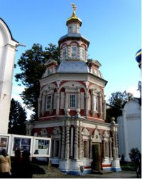 Часовня на месте святого источника.