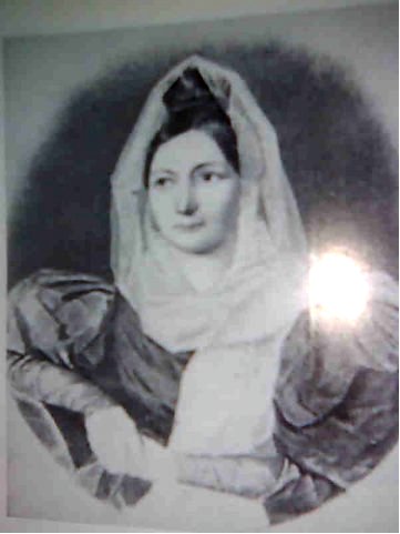 Уварова Екатерина Сергеевна урожденная Лунина. Фотография с утраченного портрета неизвестного художника 1830-е г.