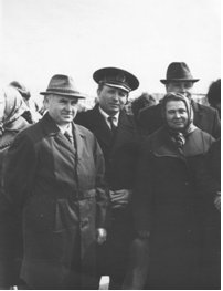 Конец 70-х. Октябрьская демонстрация в Шилово.