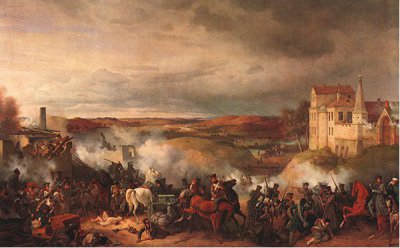 Сражение при Мало-Ярославце, 12-го октября. Худ. П. Гесс