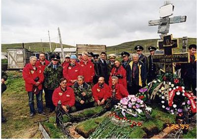 Экспедиция на Таймыр к месту захоронения В. В. Прончищева и М. (Т.) Ф. Прончищеву-Кондыреву. 1999 г.