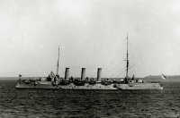 Бронепалубный крейсер I-го ранга "Олег" на Балтике, 1908-1910 гг.