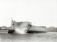 Спуск на воду бронепалубного крейсера I-го ранга "Олег"