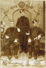 Нижний чин батальона Бутин Тимофей Федосеевич, из деревни Бралгиной Брылинской волости. 1908 г.