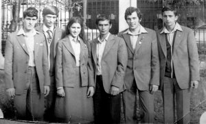 Город-Герой Минск. Рязанская делегация. Девятый Всесоюзный слет (этап) - сентябрь 1980 года. К этому времени по официальным данным во Всесоюзном походе принимали участие 58 миллионов человек.