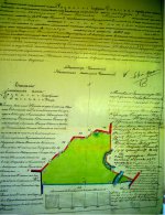 План специального межевания 3-й части с.с.Березова и Борка Спасского у.- владения помещицы Марковой.