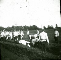 Гроховский полк. Резка дерна