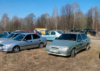 Мелеховское городище (Городок). Красная горка. 11. 04. 2010 г.