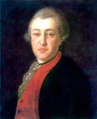 Василий Петрович Лачинов - помещик с. Мелехова. Ф. С. Рокотов. 1760-е. ГХМ, Куйбышев