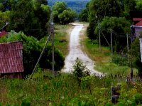 Улица Выдерга со стороны ул. Гончарка. 2006 г.