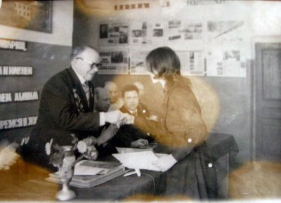 Встреча с учителями и учащимися Мелеховской средней школы.