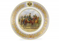Группа гвардейских конноартилеристов императора Александра II.