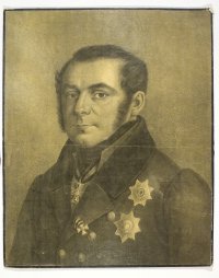 Портрет Дмитрия Гавриловича Бибикова. Неизвестный литограф. 1830-е