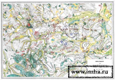 Схема сражения при Баутцене 8-9/20-21 мая 1813 года